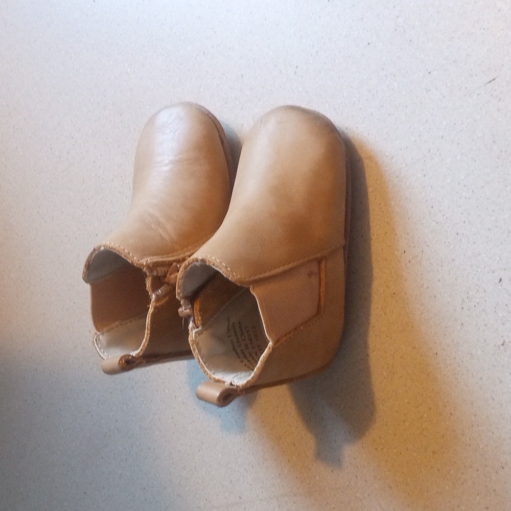 Kids Leather Chelsea Booties
